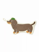 DACHSHUND SHAPED HAND TOWEL