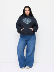 Polly Pocket™️ X Cider - Polly's World Fuzzy Hoodie Curve & Plus