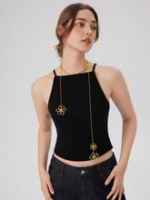 FLORAL LONG NECKLACE