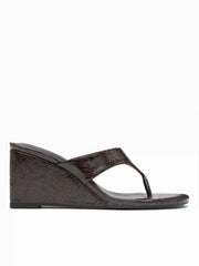 WEDGE FLIP-FLOP SANDALS
