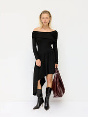 CDR Asymmetric Midi Dress