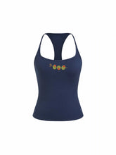 Crop Top de Cami Bordado con Cuentas