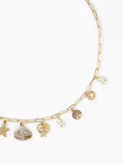 SHELL & STARFISH WAIST CHAIN