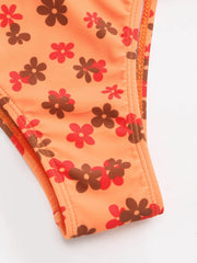 Floral Tie Side Bikini Bottom