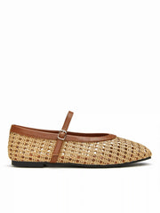 WOVEN ADJUSTABLE STRAP FLATS
