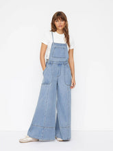 Cider Denim Oversized Wide Leg Jumpsuit