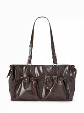 BOWKNOT PLEATED SHOULDER BAG