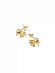LIQUID CHERRY STUD EARRINGS