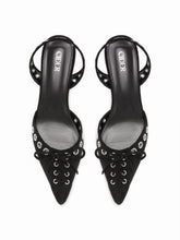 FAUX SUEDE BOWKNOT SLINGBACK KITTEN HEELS