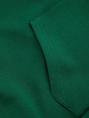 Terry Embroidery Long Sleeve Oversized Hoodie