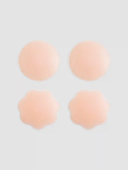 2 Pairs Reusable Adhesive Silicone Nipple Covers