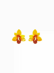 FLOWER STUD EARRINGS