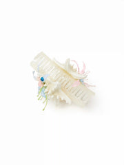 STARFISH & FLOWER HAIR CLAW