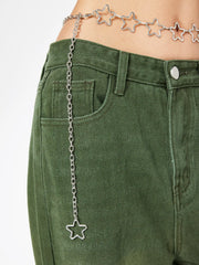 Star Pattern Decor Belly Chain