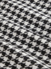 Tweed High Rise Houndstooth Mini Skirt
