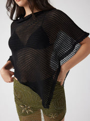 CLASSIC KNITTED CAPE