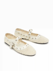 WOVEN STRAP FLATS