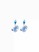 CRAB DROP EARRINGS