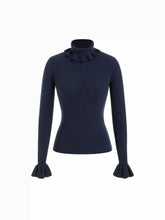 Knit Turtleneck Long Sleeve Top
