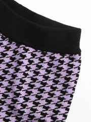 Geometric Knitted Shorts