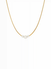 FAUX PEARL NECKLACE