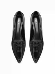 POINTED TOE KITTEN HEELS