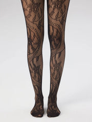JACQUARD TIGHTS