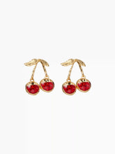 CHERRY DROP EARRINGS