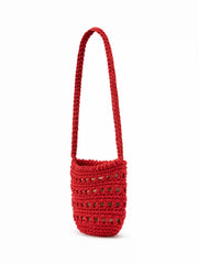 KNITTED SHOULDER BAG