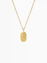 CONSTELLATION 18K GOLD PLATED STAINLESS STEEL PEDANT NECKLACE