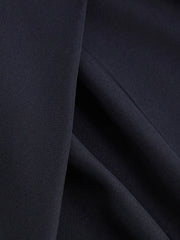 Wrinkle-free Fabric Mid Rise Wrap Wide Leg Trousers Curve & Plus