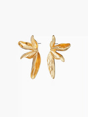 LEAF STUD EARRINGS