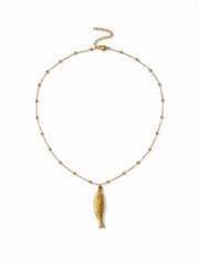 FISH PENDANT NECKLACE