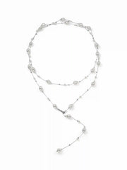FAUX PEARL LAYERED NECKLACE