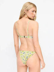 U-neckline Fruit Bracelet Bikini Set