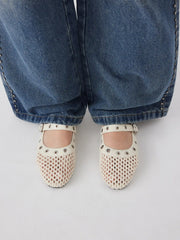 WOVEN STRAP FLATS