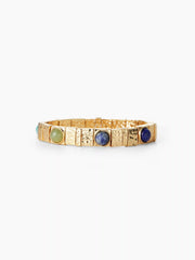 GEMSTONE DECOR BEADED BRACELET