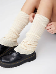 KNIT LEG WARMERS