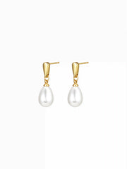 FAUX PEARL DROP EARRINGS