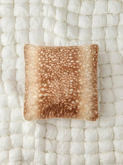 DEER PRINT FUZZY PILLOWCASE