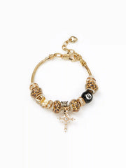 LEOPARD-PRINT BILLIARD BALL BRACELET