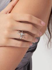 Star Rhinestone Ring
