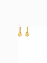 HEART HOOP EARRINGS