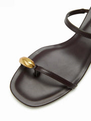 METAL DECOR SANDALS