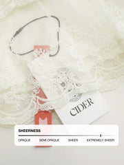 Mesh Mid Rise Lace Tiered Mini Skirt