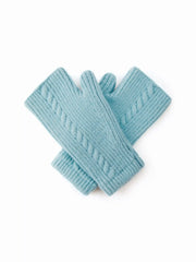 CLASSIC KNITTED FINGERLESS GLOVES