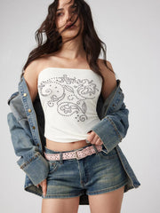 STUDDED BUCKLE BELT