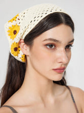Floral Crochet Hair Band