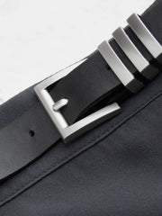 Belted Zipper Up Crop Tube Top