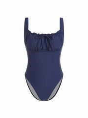 Shaping High Stretch Ruched One Piece Swimsuit